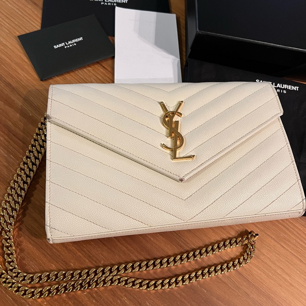 Saint Laurent Cassandre Chain Wallet - Picture 5 of 14